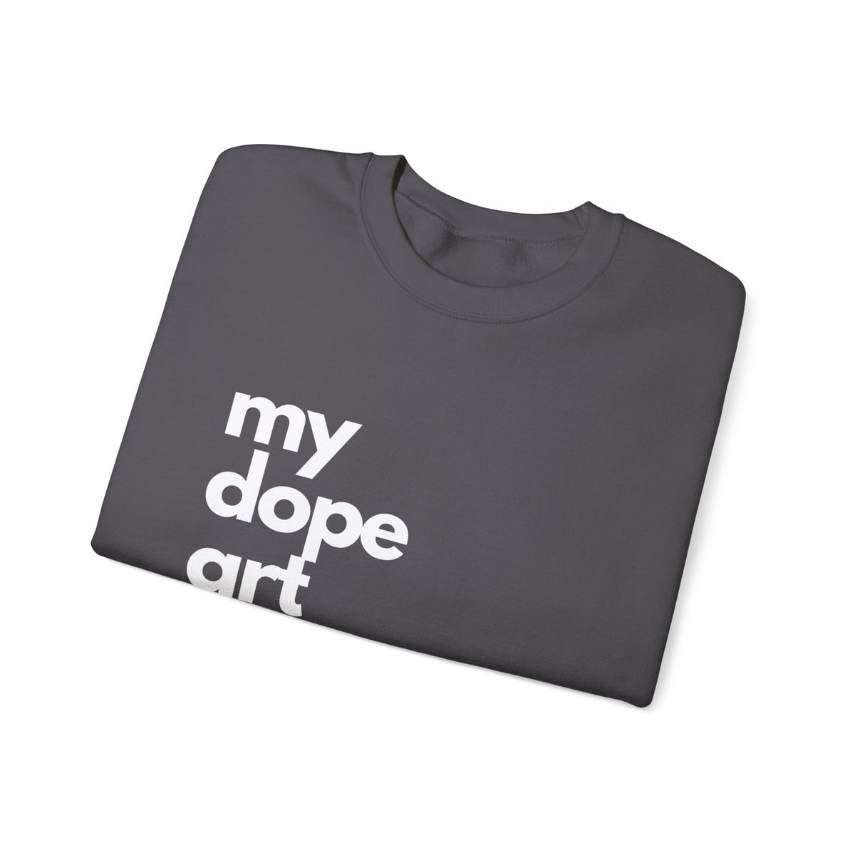 Signature Dope Art Crewneck Sweatshirt - White