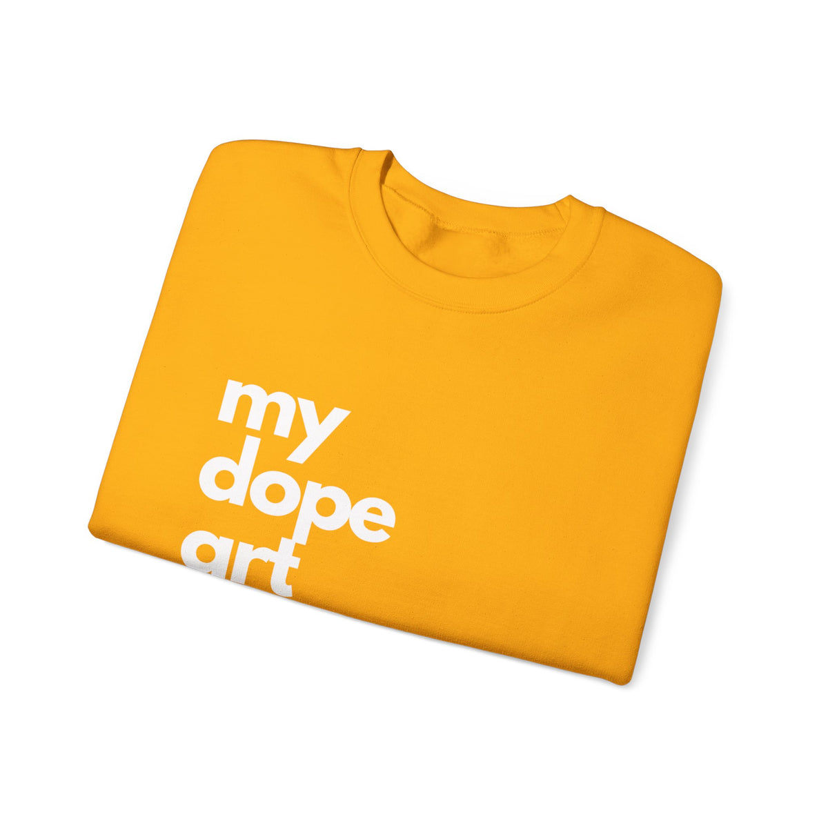 Signature Dope Art Crewneck Sweatshirt - White