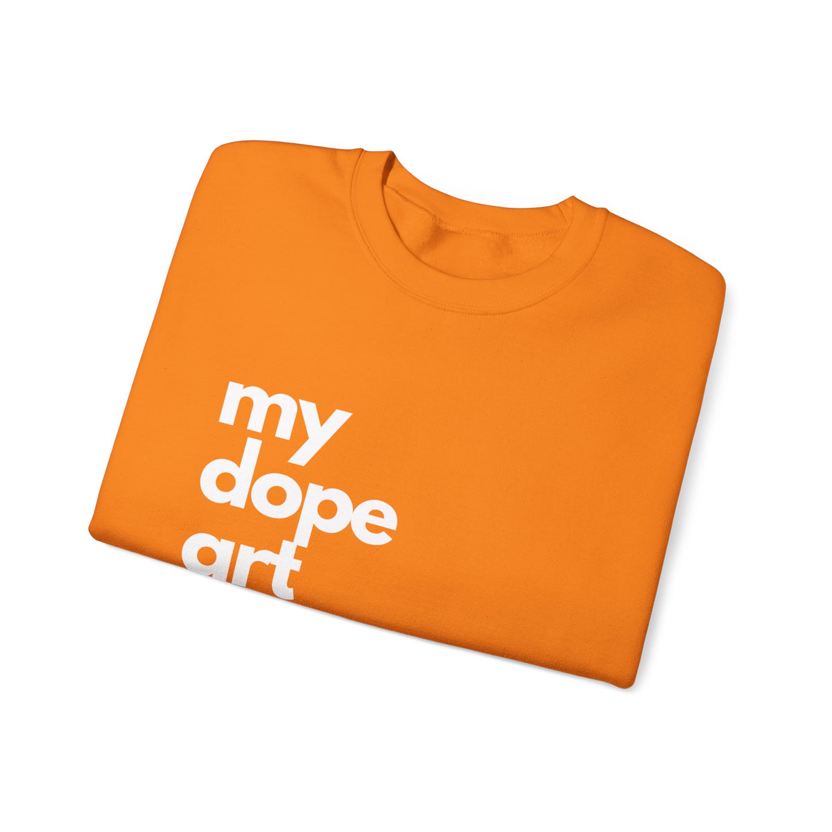 Signature Dope Art Crewneck Sweatshirt - White