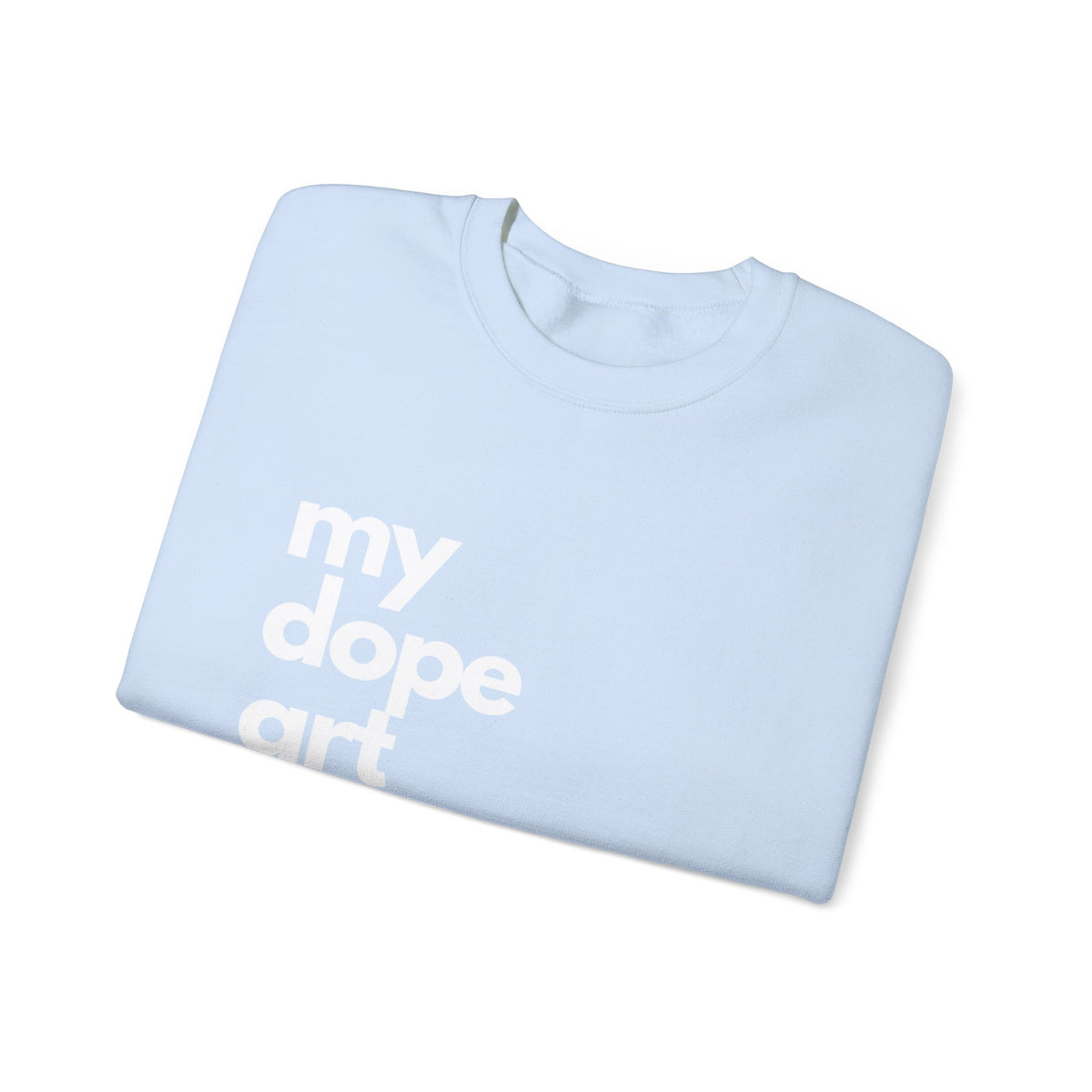 Signature Dope Art Crewneck Sweatshirt - White