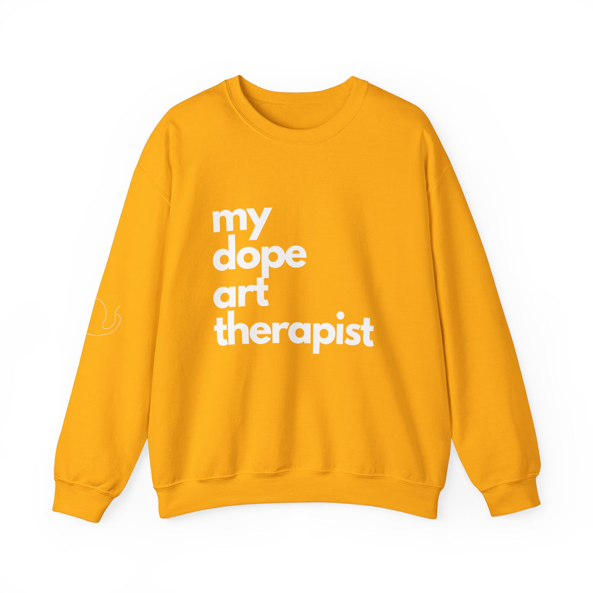 Signature Dope Art Crewneck Sweatshirt - White